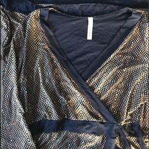 ModCloth faux wrap dress.